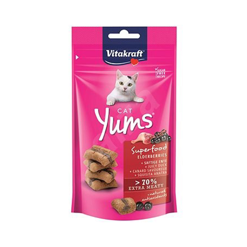 Vitakraft Cat yums kaka + baza 40 g