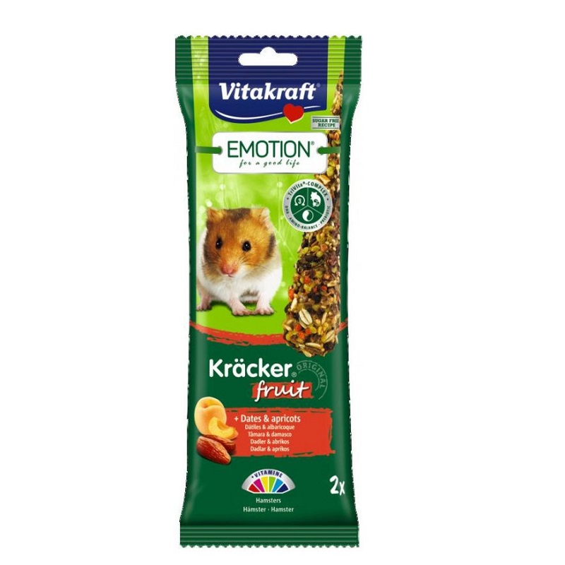 Vitakraft Emotion Krcker Fruit pre kreky - 112g