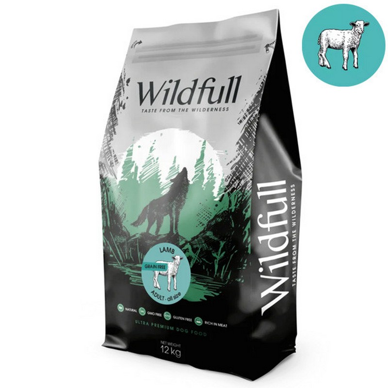 WILDFULL ADULT ALL SIZE GF DOG - Lamb & Pumpkin 12kg