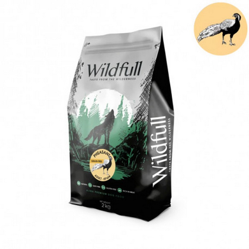 WILDFULL ADULT ALL SIZE GF DOG - Pheasant & Pumpkin 12kg