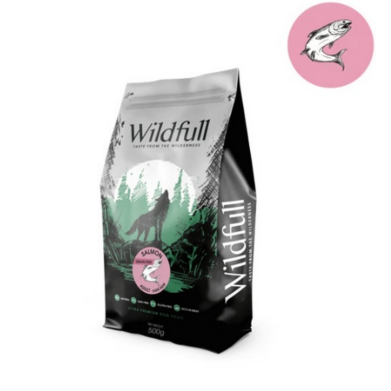 WILDFULL ADULT MINI GF DOG - Salmon & Pumpkin 2kg