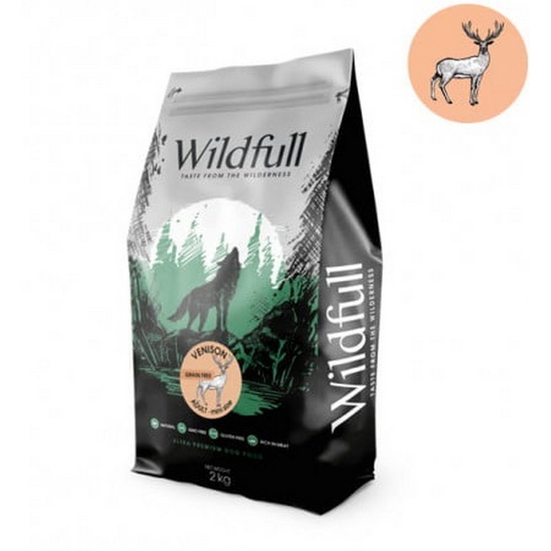 WILDFULL ADULT MINI GF DOG - Venison & Pumpkin 2kg