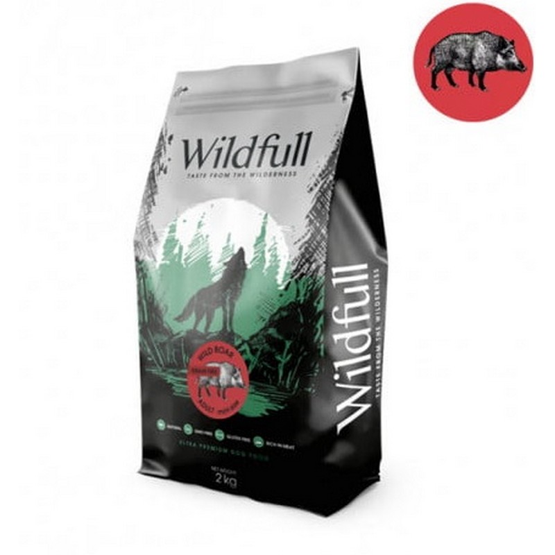 WILDFULL ADULT MINI GF DOG - Wildboar & Pumpkin 500g