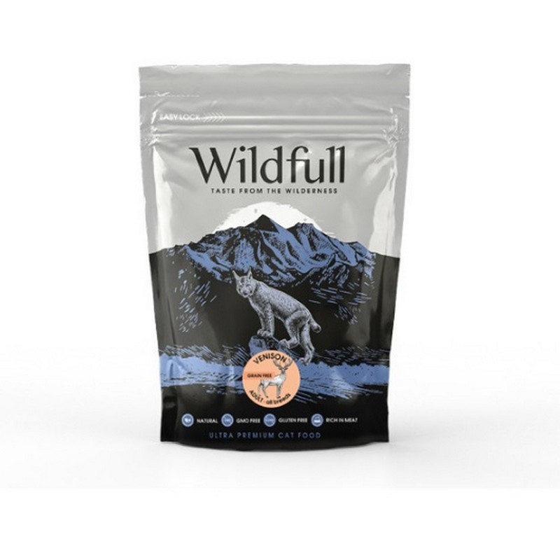 Wildfull Cat Adult All Breed Venison & Pumpkin 400g