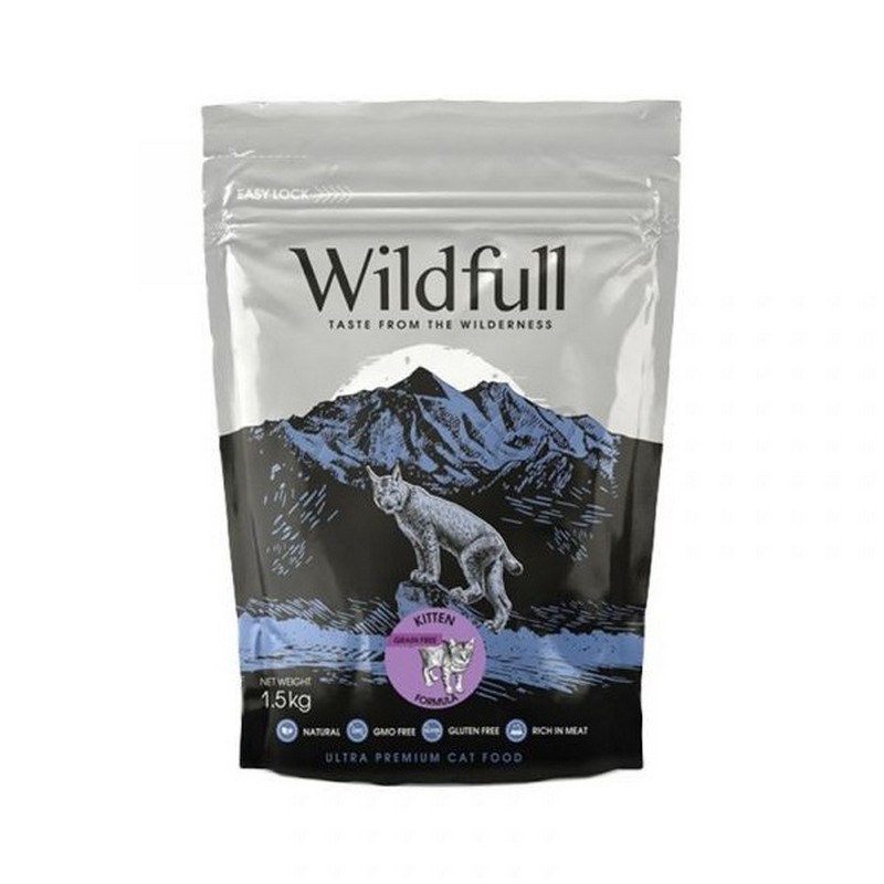 Wildfull Cat Kitten Formula Chicken & Pumpkin 1,5kg