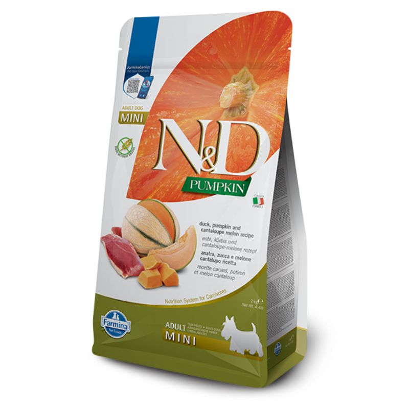 Farmina N&D dog PUMPKIN adult mini duck&cantaluope 2kg