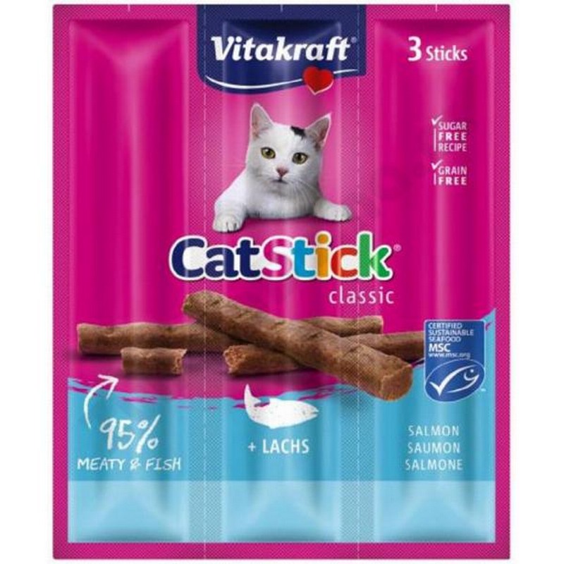 Vitakraft cat stick mini losos 18g