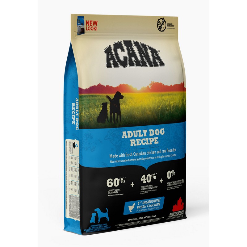 Acana Heritage adult dog 11,4 kg granule pre dospelch psov