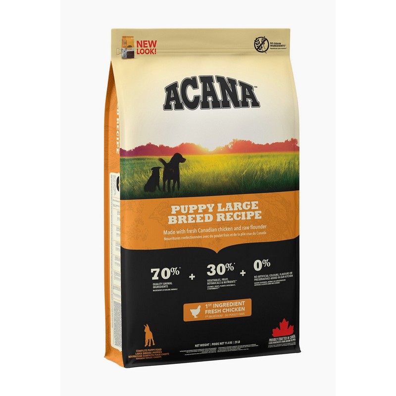 Acana heritage puppy large breed  11,4 kg granule pre teniatka