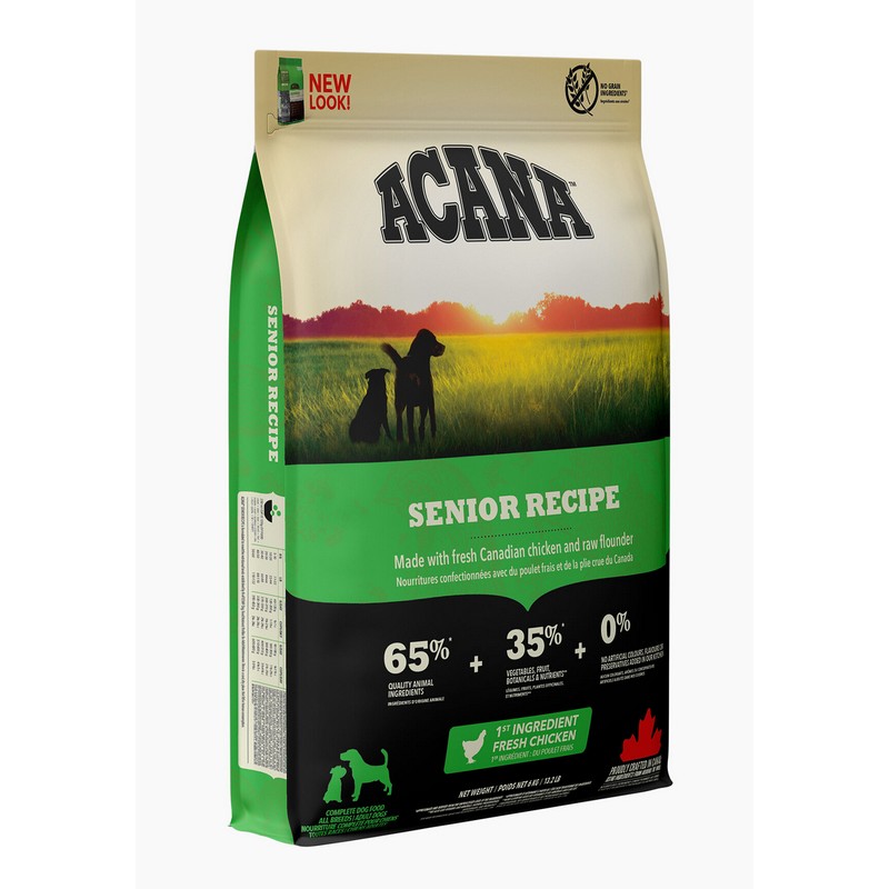 Acana Heritage senior 6 kg granule pre starch psov