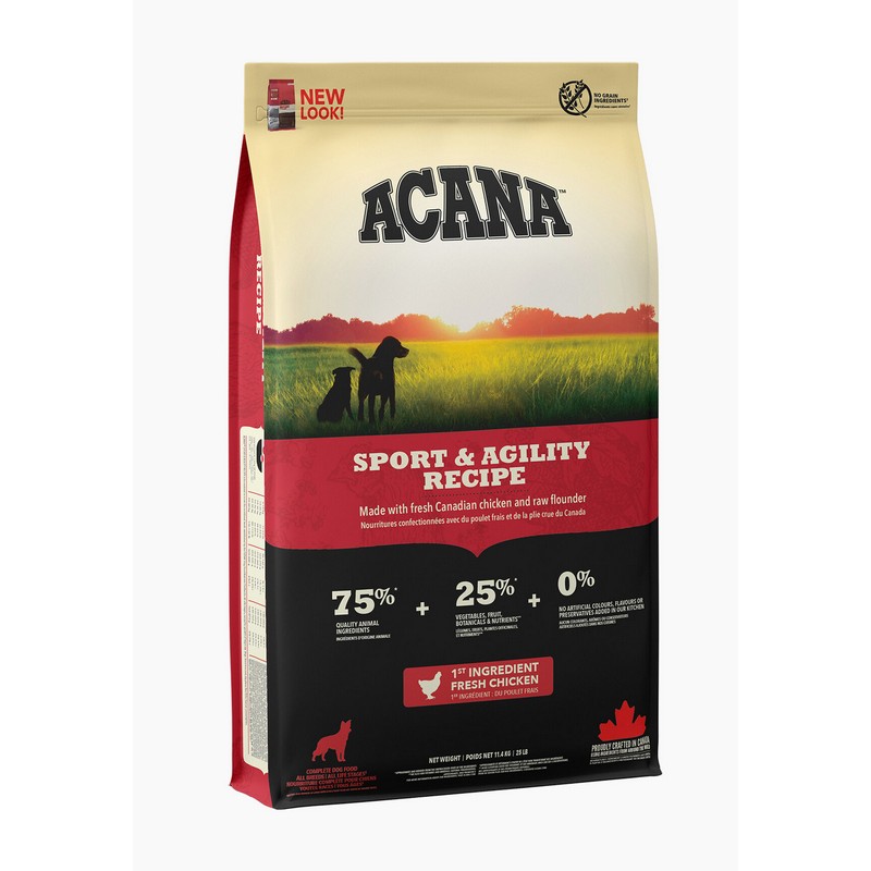 Acana Heritage sport&agility 11,4 kg granule pre aktvnych psov