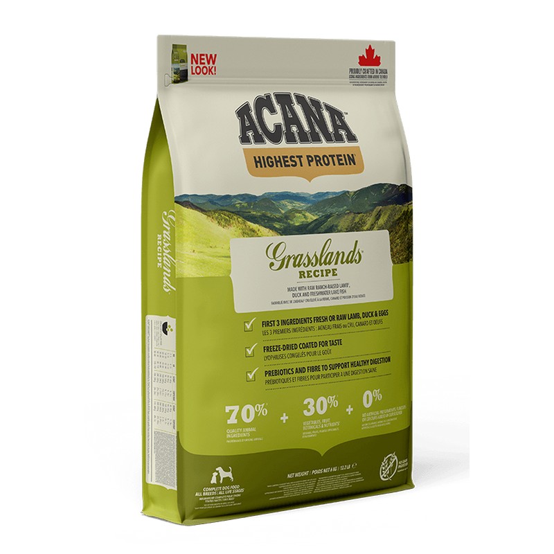 Acana Regionals grasslands 6 kg granule pre všetkých psov