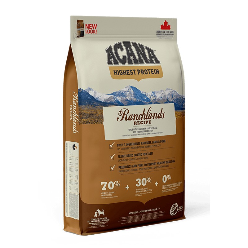 Acana Regionals ranchlands 11,4 kg granule pre vetkch psov