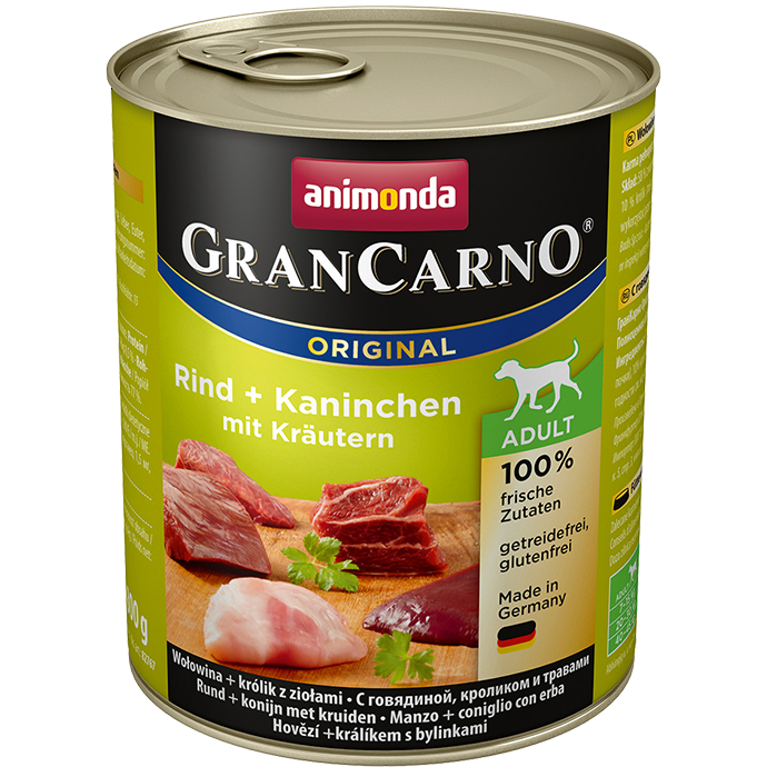 Animonda GRANCARNO Adult krlik a bylinky - 800g