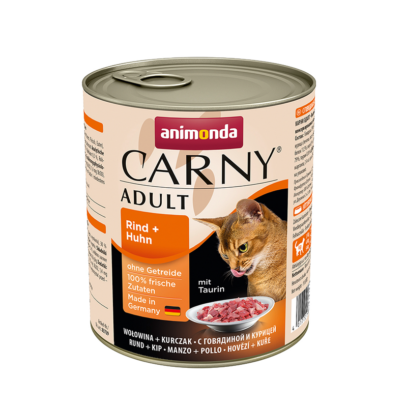 Animonda CARNY cat Adult hovdzie a kura  - 800g