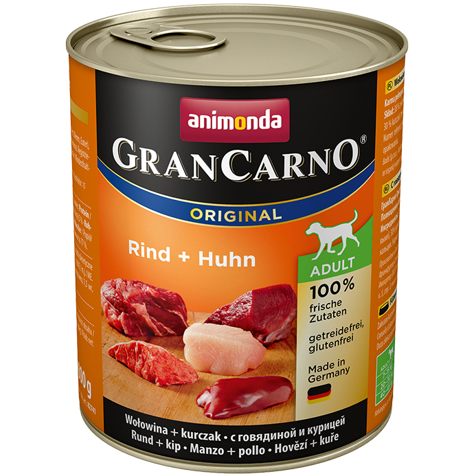 Animonda GRANCARNO Adult hovdzie a kura - 800g