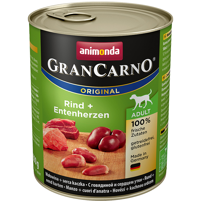 Animonda GRANCARNO Adult hovdzie a kaica - 800g