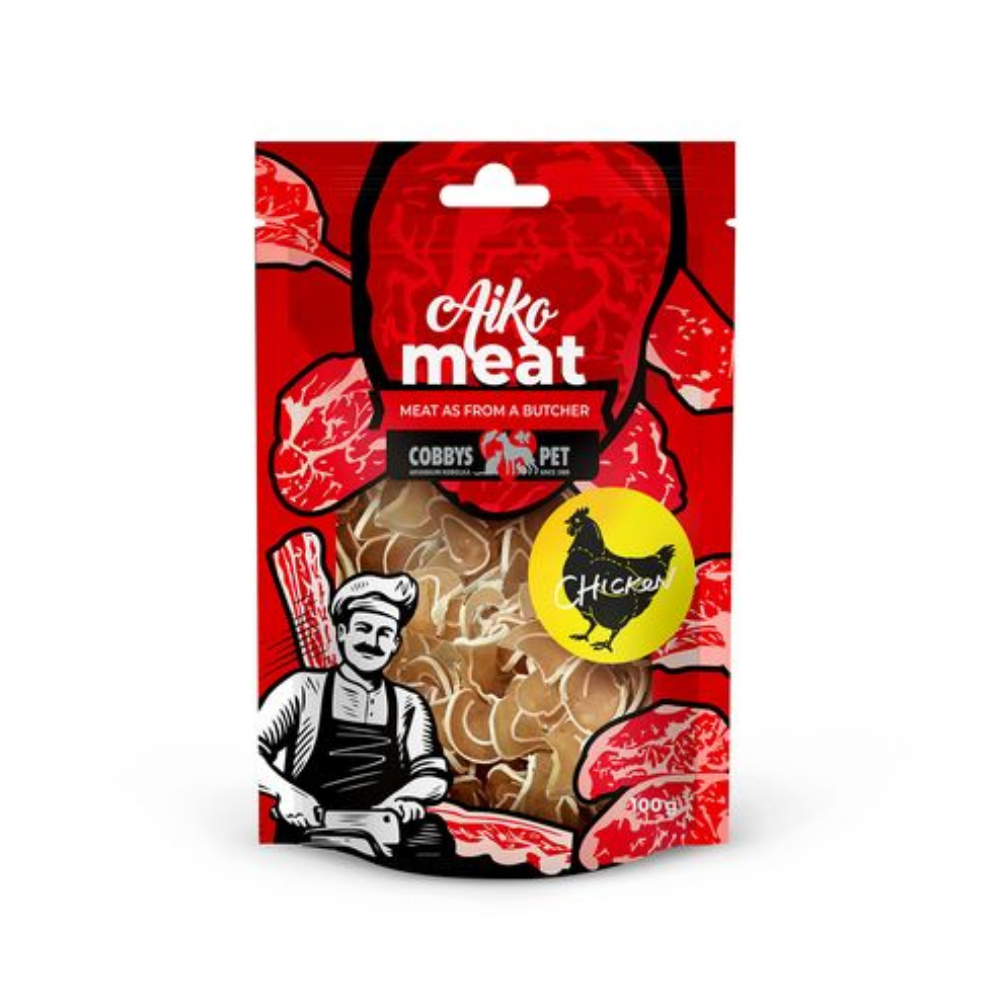 COBBYS PET AIKO Meat suen kuracie mso s rybou pre mal plemen 100g