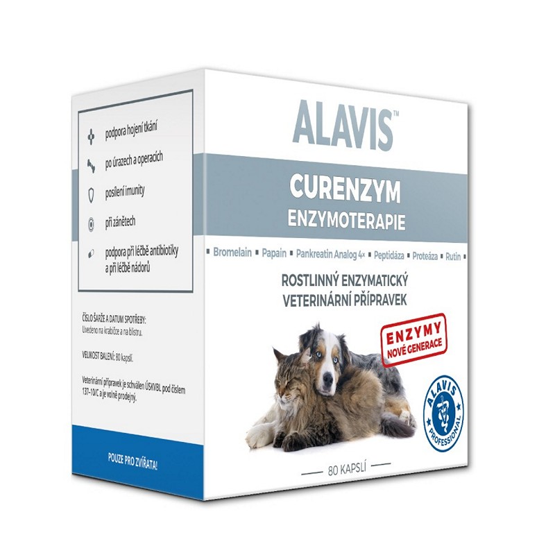 Alavis enzymoterapia pre psov a mačky 80 tabliet