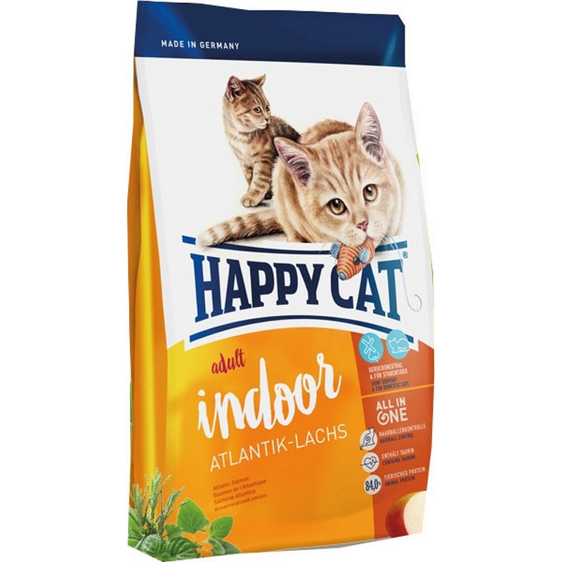 Happy Cat Indoor Atlantik Lachs 300 g