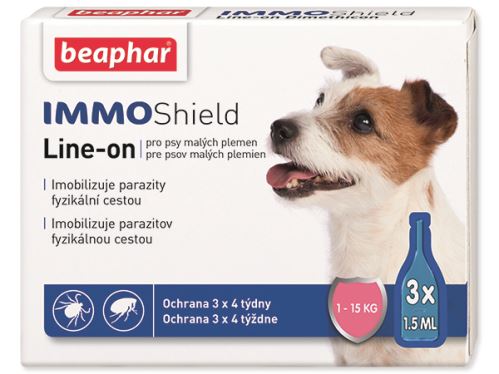 Beaphar Immo Shield Line - on Pipety pre malé psy (3x1,5ml)
