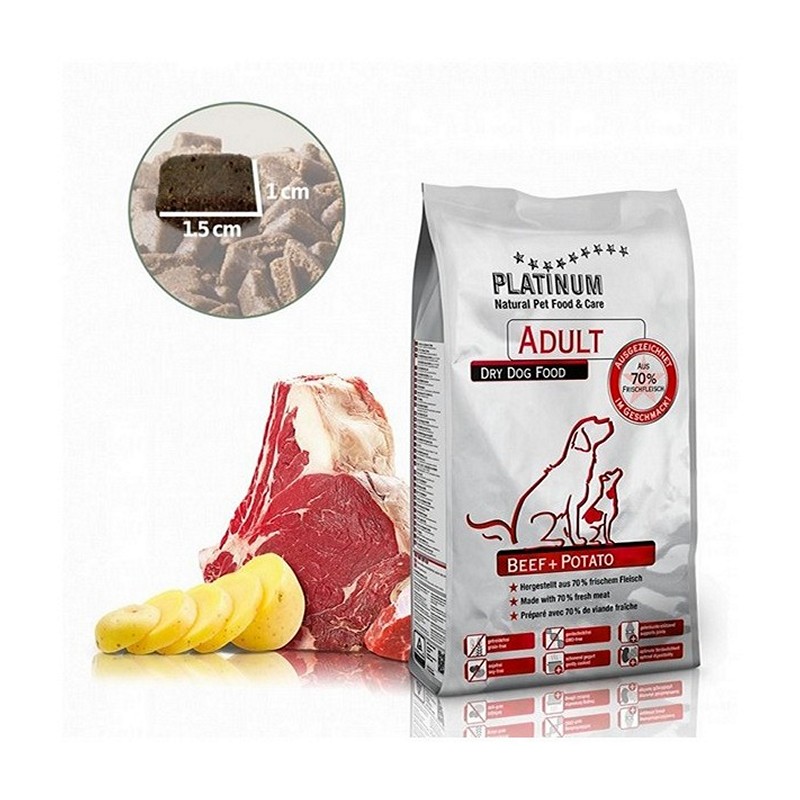 Platinum Natural Adult Beef & Potato 1,5 kg