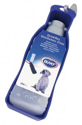Fľaša DUVO+ cestovná pre psa 250 ml