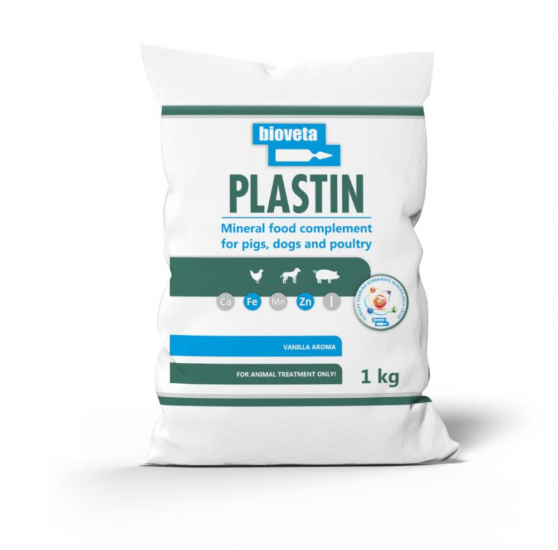 Plastin minerlny doplnok pre zvierat 1 kg