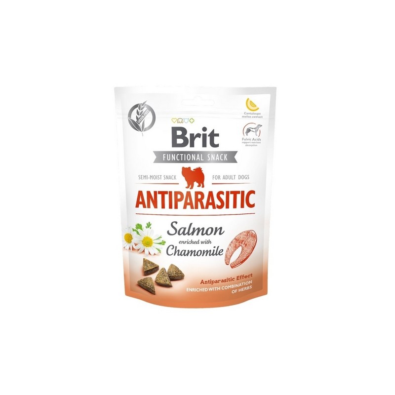 Brit Care Dog Functional Snack Antiparasitic Salmon 150g