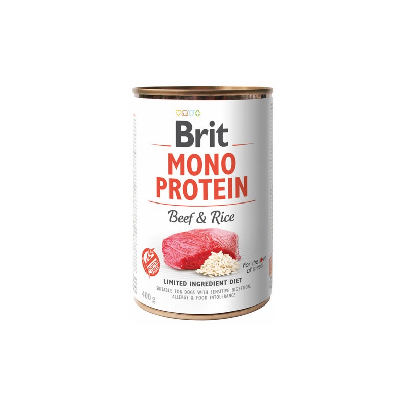 Brit Mono Protein Beef & Rice 400 g