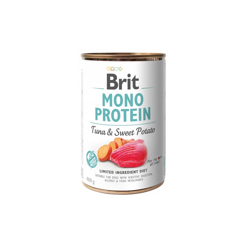 Brit Mono Protein Tuna & Sweet Potato 400 g