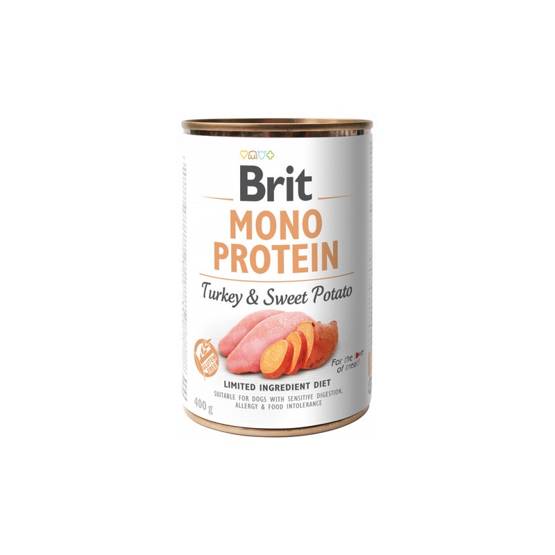 Brit Mono Protein Turkey & Sweet Potato 400 g