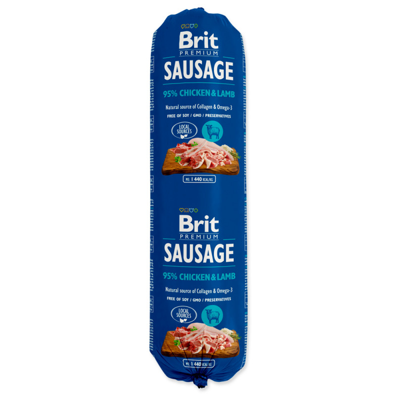 Brit Premium Sausage with Chicken and lamb - 800g