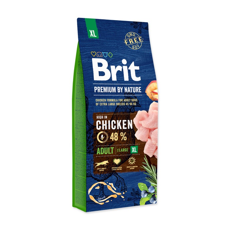 Brit Premium by Nature dog adult extra large XL chicken 15 kg