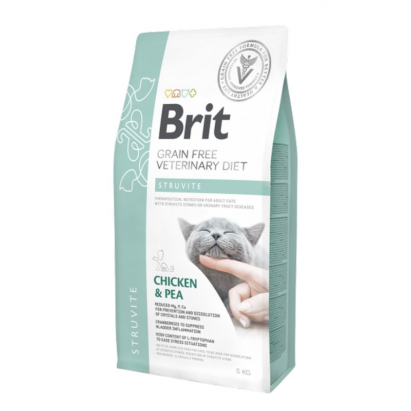 Brit Veterinary Diets GF cat Struvite 5 kg