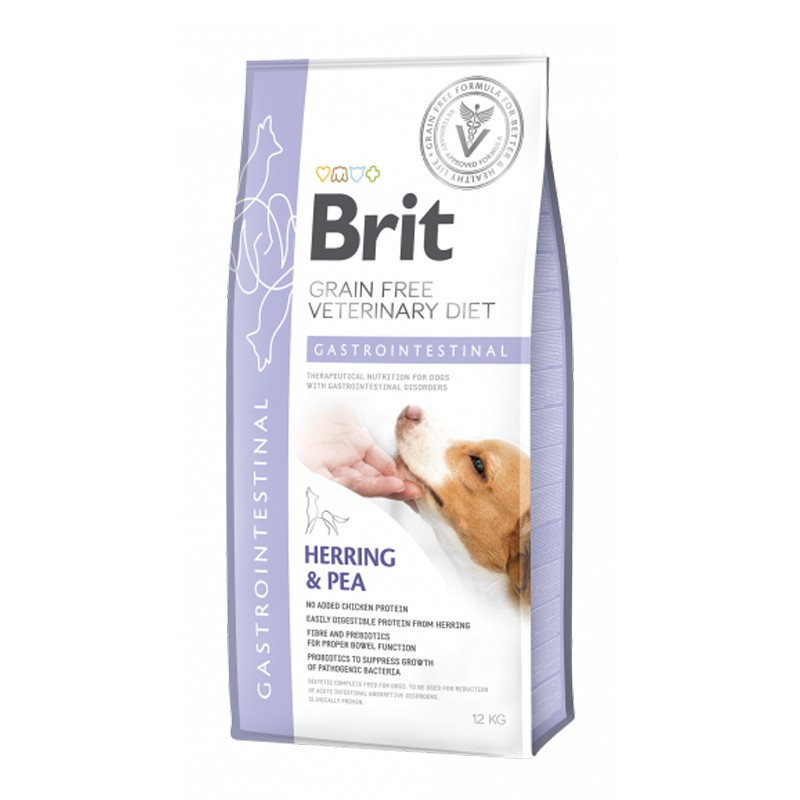 Brit Veterinary Diets GF Dog Gastrointestinal 2 Kg Krmiva sk 