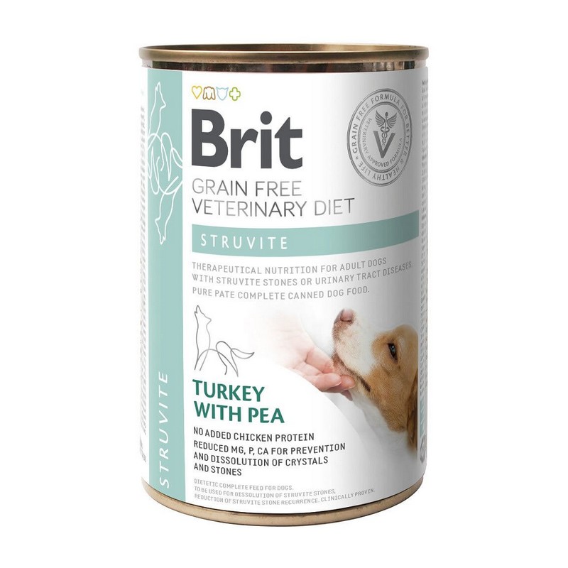 Brit Veterinary Diets GF dog Struvite 400 g konzerva