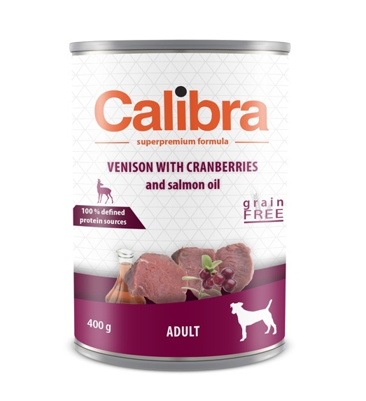 Calibra Adult Venison with Cranberries - 400g