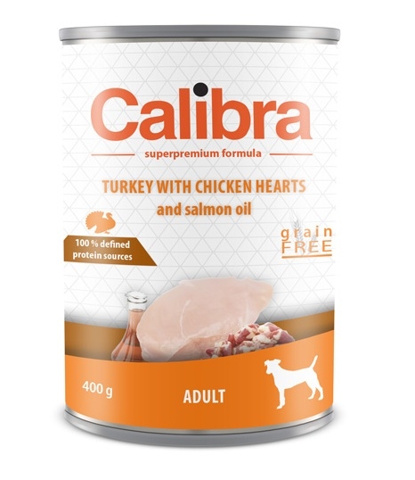 Calibra Adult Turkey with Chicken hearts - 400g