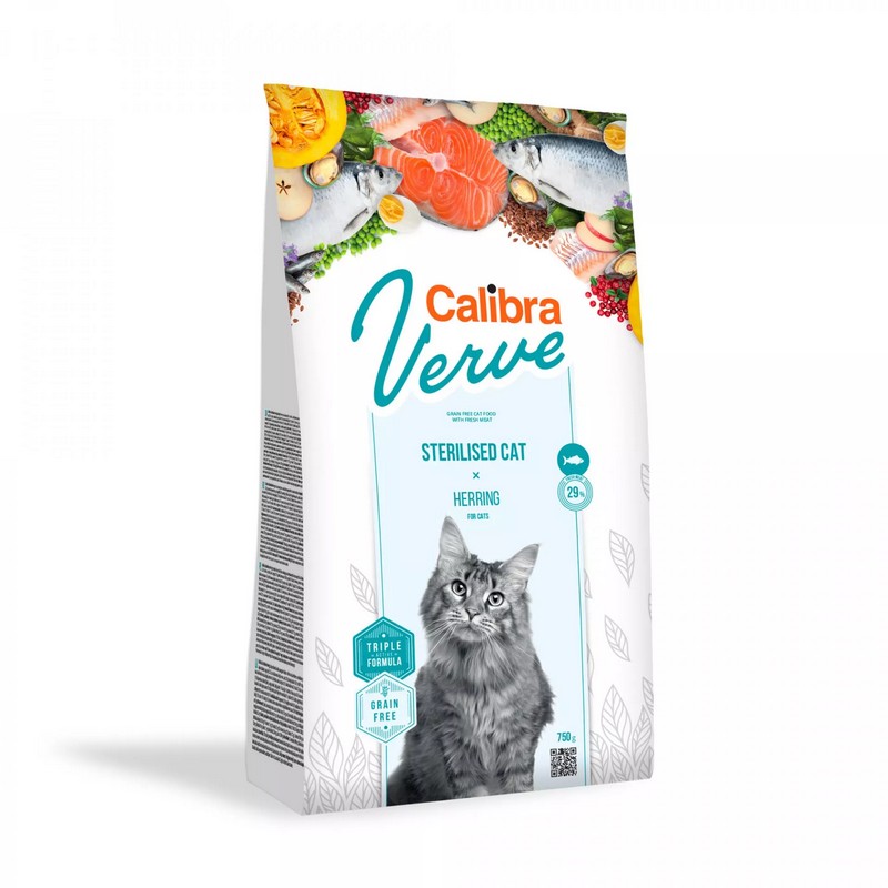 Calibra cat Verve sterilised herring granule pre mačky 3,5 kg