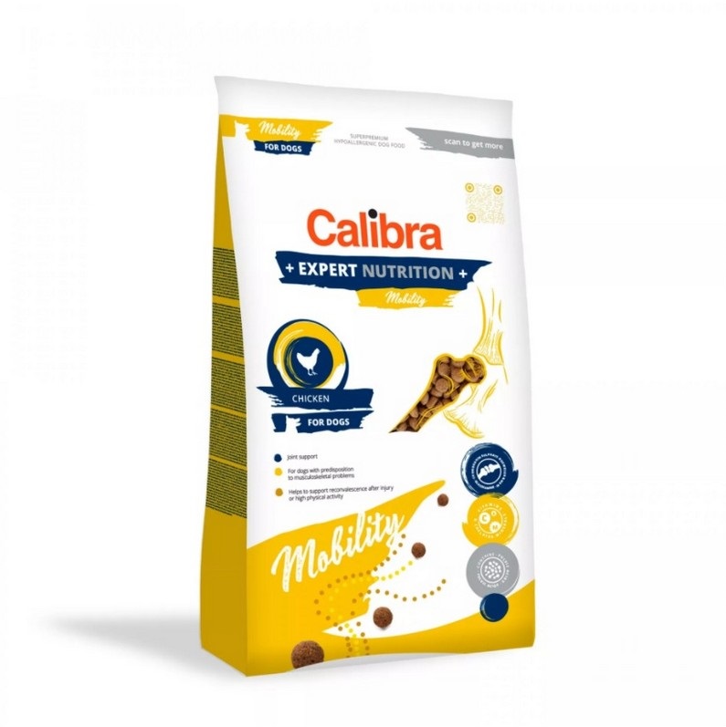 Calibra dog expert nutrition Mobility chicken granule pre psov 12 kg