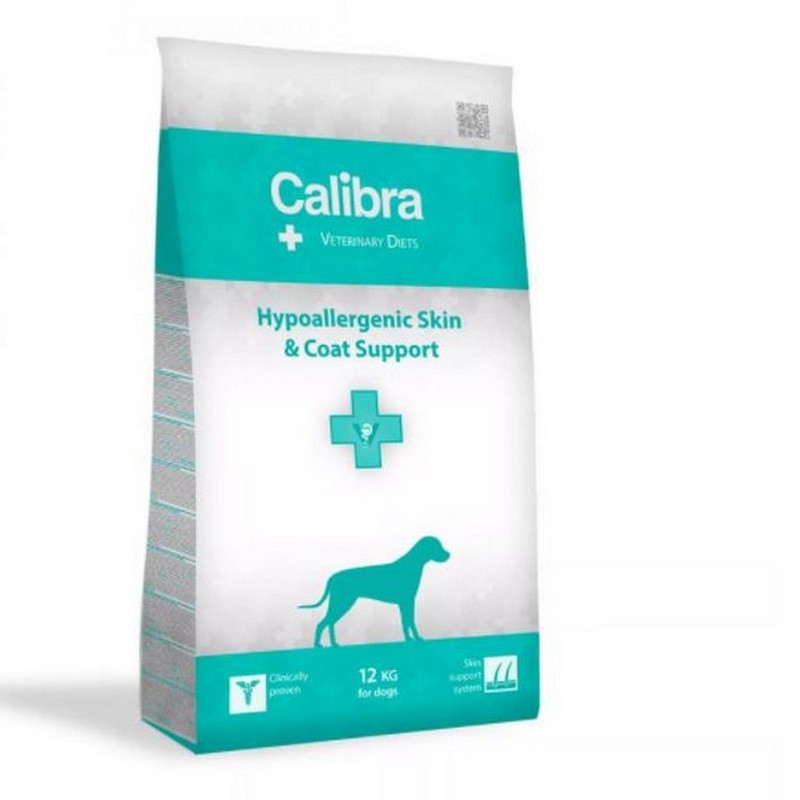 Calibra Vet Diet Dog Hypoallergenic Skin / Coat support 12 kg