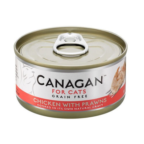 Canagan konzerva kura s krevetami 75g