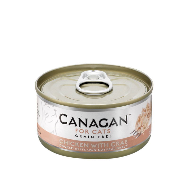 Canagan konzerva kura s krabom 75g