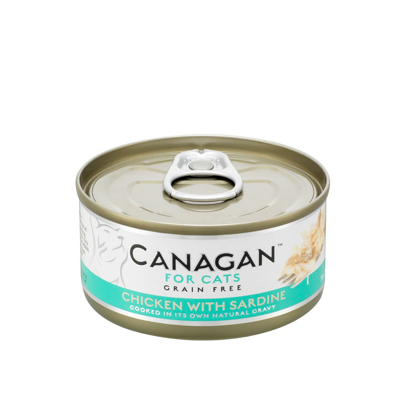 Canagan konzerva kura so sardinkami 75g