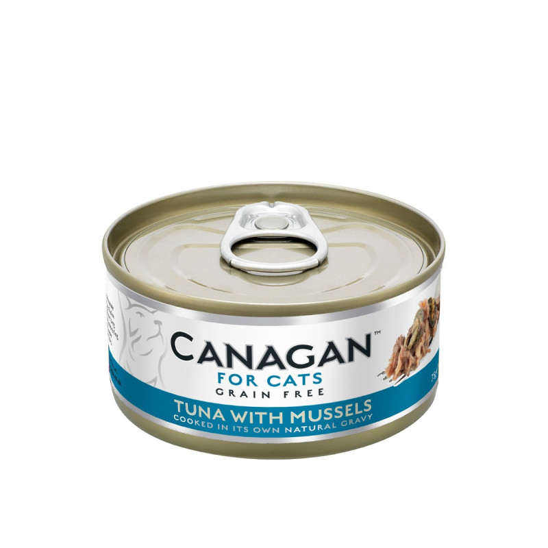 Canagan konzerva tuniak s mušľami 75g
