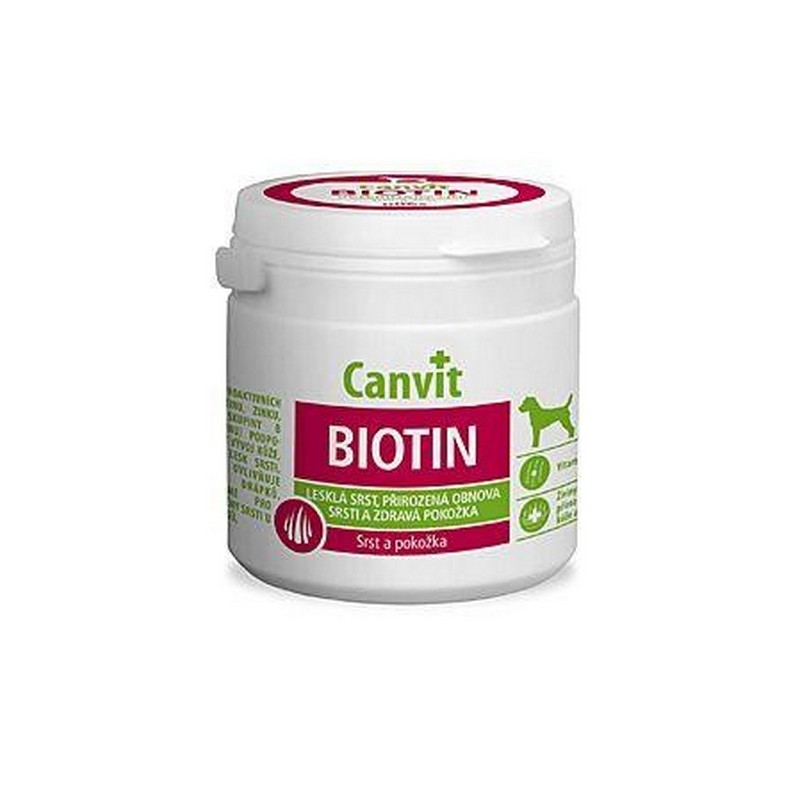 Canvit Biotin 230 g minerlny doplnok krmiva pre psov