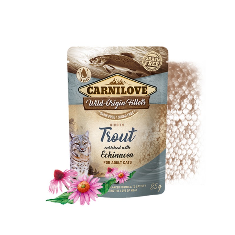 Carnilove kapsika pre dospel maky pstruh 85 g