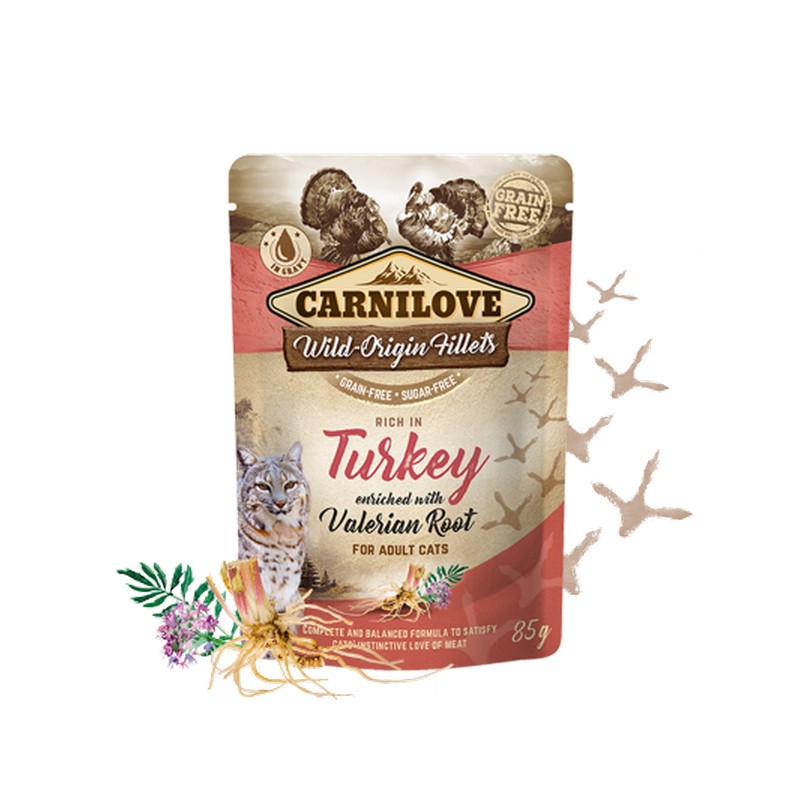 Carnilove kapsika pre dospel maky turkey 85 g