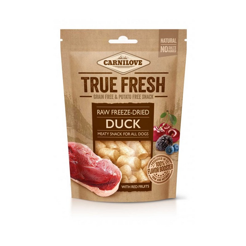Carnilove Raw freeze-dried Duck with red fruits 40 g